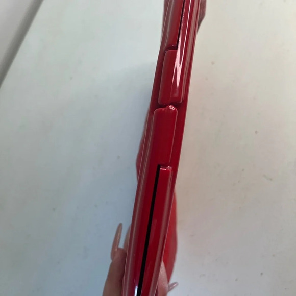 Vintage Red Italian Leather Cluth - Picture 5 of 7